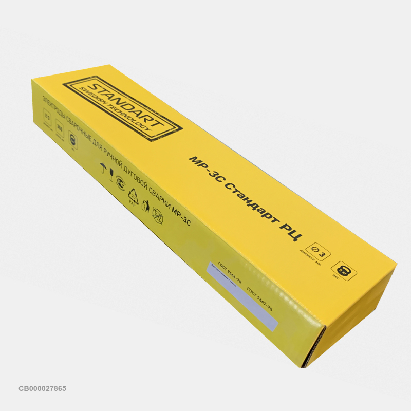 Электроды МР-3С 3мм 5кг Электрод-Бор рутиновое покрытие (фото 1)