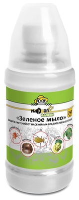 Средство универсальное от насекомых вредителей, 250 мл, ЗЕЛЕНОЕ МЫЛО  Nadzor Garden/24