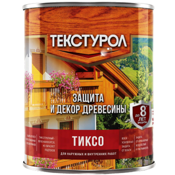 Пропитка защитная Текстурол "ТИКСО" орех  1л