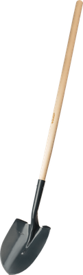 Штыковая лопата для земляных работ ЗУБР МАСТЕР, ЛСГ, деревянный черенок, 1500 мм.