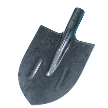Лопата штыковая К2 (остроконечная) "рельсовая сталь"