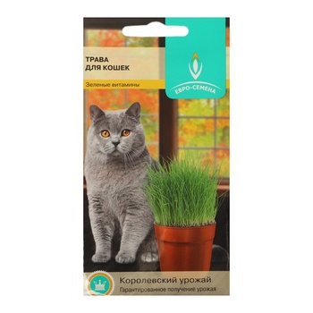 Семена Трава для кошек, 10 г 2413226