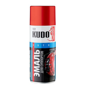 Эмаль аэрозольная красная KUDO-5211 для суппортов 520мл